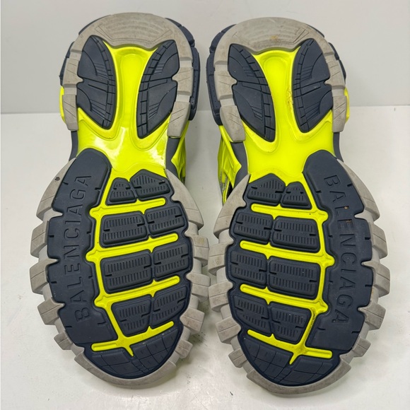 Balenciaga Track 2 Men’s Sneakers Size 43 EU / 10 US Metallic Green Grey - Picture 5 of 7